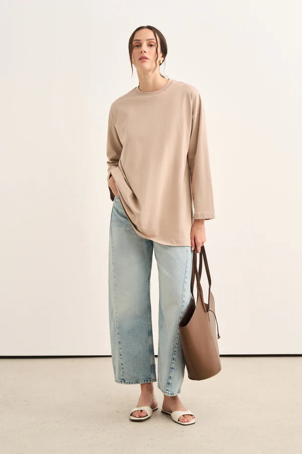 Stone Basic Sweatshirt
