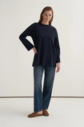 Navy Basic Sweatshirt