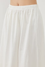 Ecru skirt lining