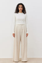 Natural hemp sile suit