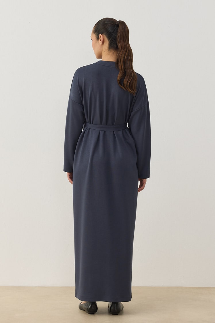 Modal Soft Dress Smoke
