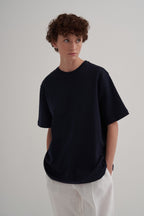 Basic t-shirt navy blue