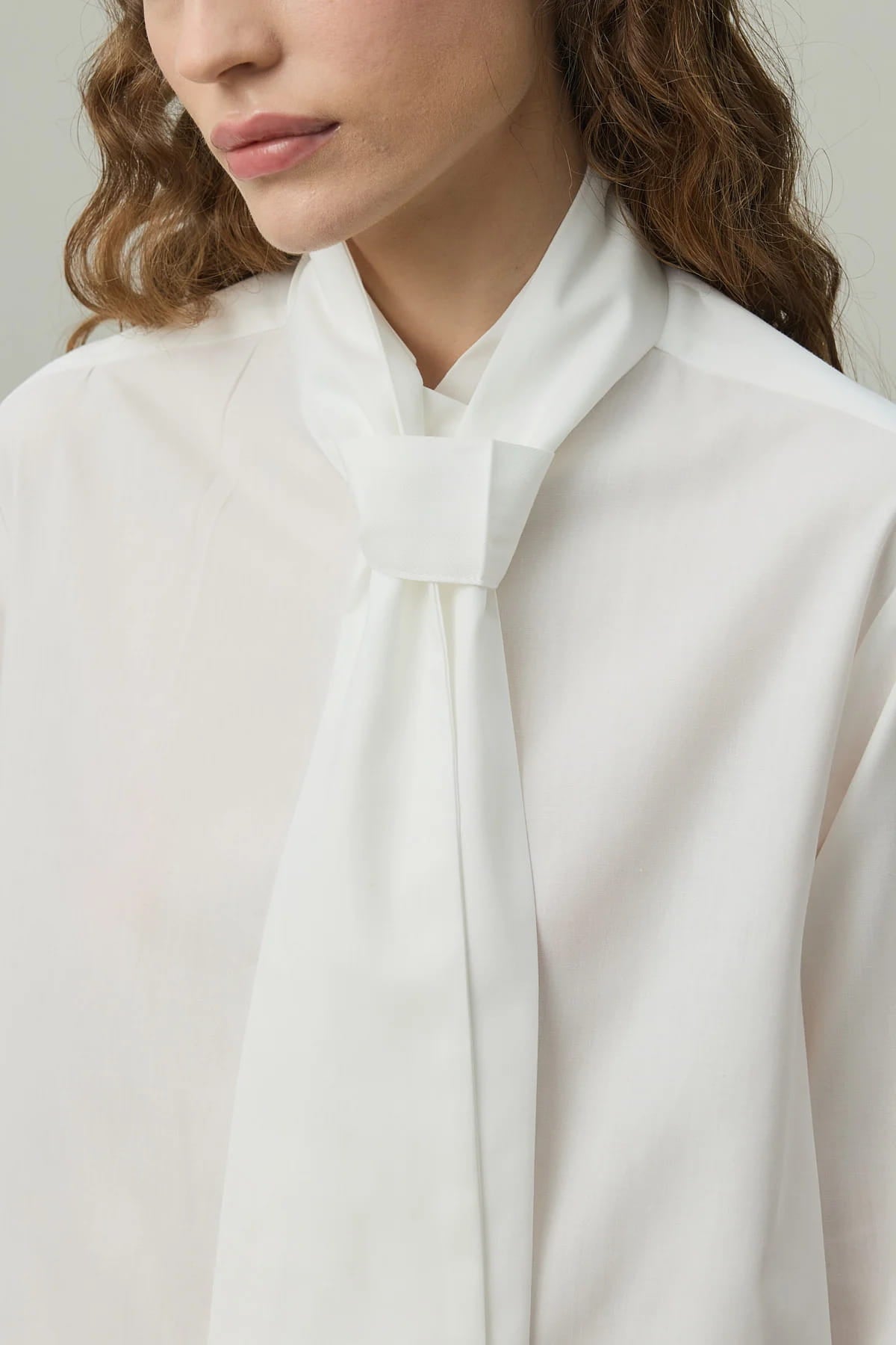 White Belted Shirt