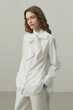 White Belted Shirt