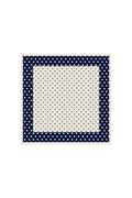 Navy Polka Dot Modal Foulard