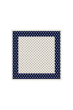 Navy Polka Dot Modal Foulard