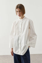 Ecru Embroidered Shirt