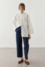 Ecru Embroidered Shirt
