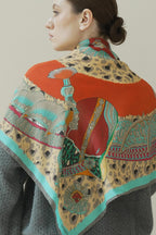 Reverie Pomegranate Modal Scarf