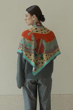Reverie Pomegranate Modal Scarf