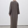 Oversize long comfortable dress anthracite