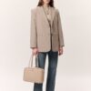 stone-blazer-jacket-women-lebanon-kanstore Classic closed blazer jacket stone