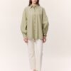 Wide sleeve detailed shirt cagla