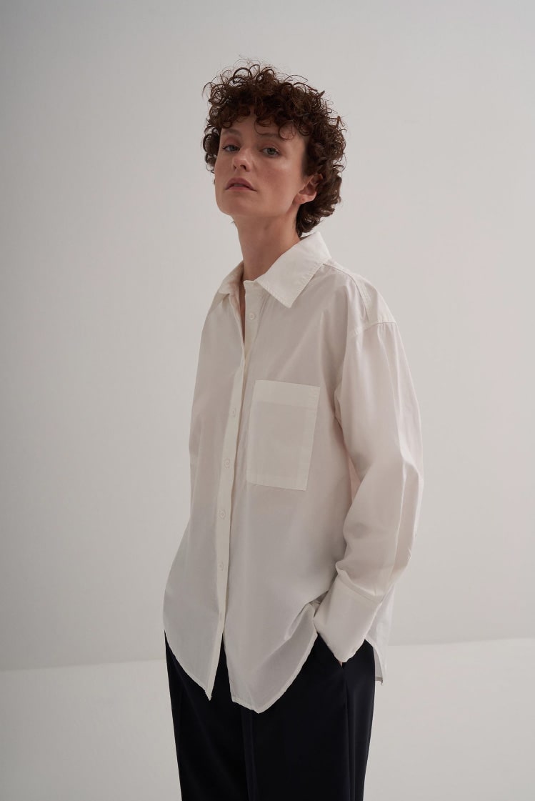 oversize-cotton-shirt-ecru-KanStore Oversize cotton shirt ecru