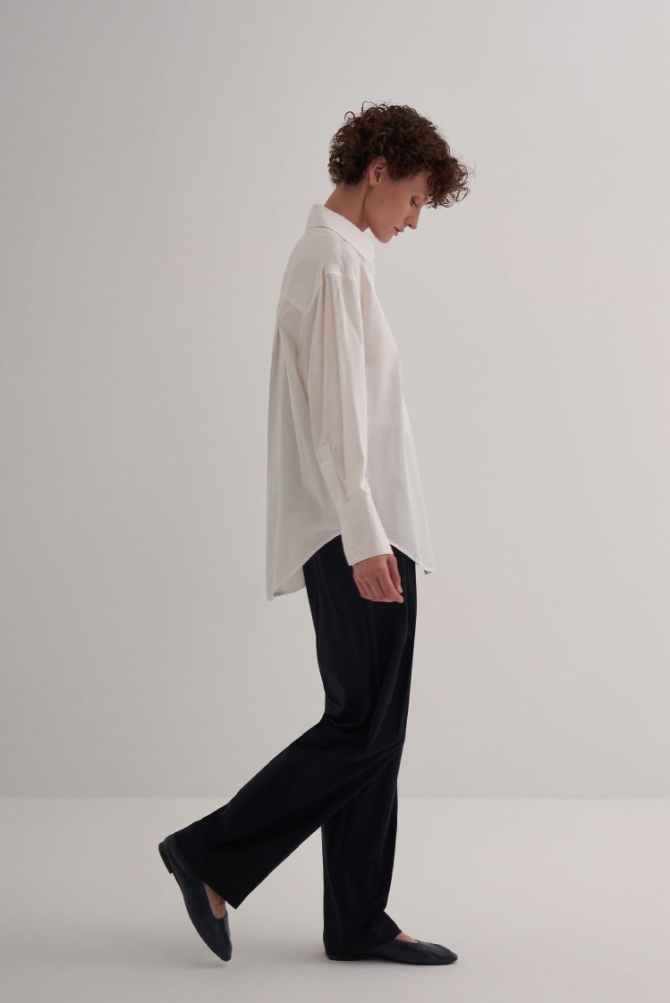 oversize-cotton-shirt-ecru-KanStore Oversize cotton shirt ecru
