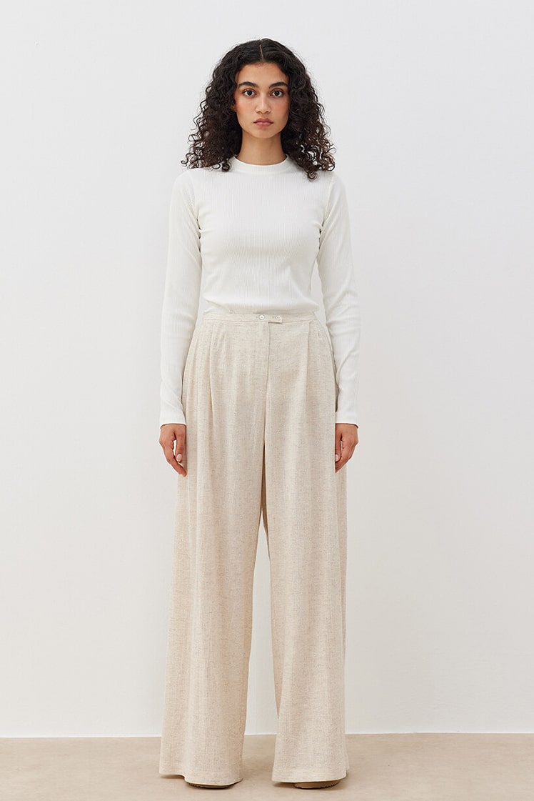 Natural hemp sile suit