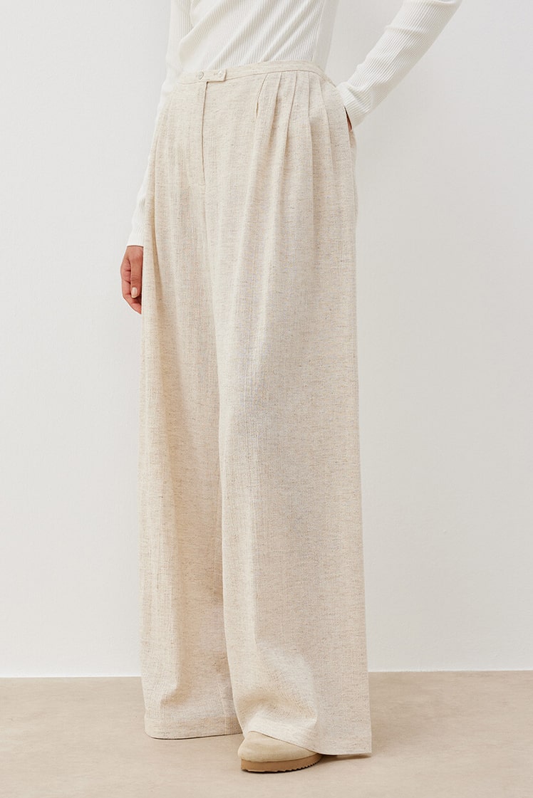 Natural hemp sile suit