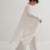 linen-kimono-women-lebanon-KanStore Linen scallop detailed kimono ecru
