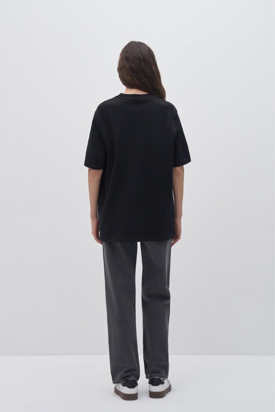 black-basic-tshirt-women-lebanon-KanStore Basic t-shirt black