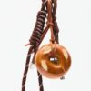 Donuts bag charm keychain