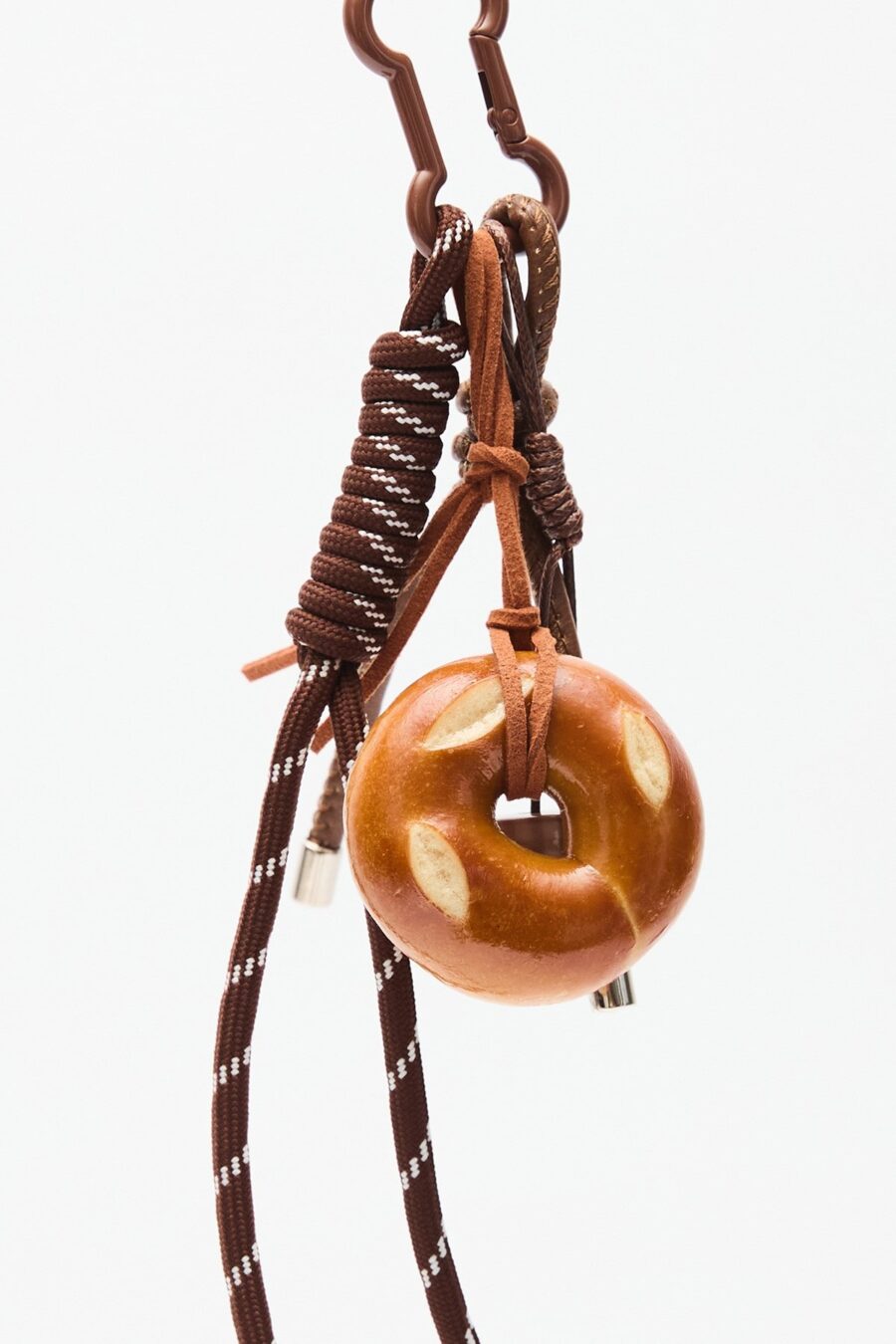 Donuts bag charm keychain