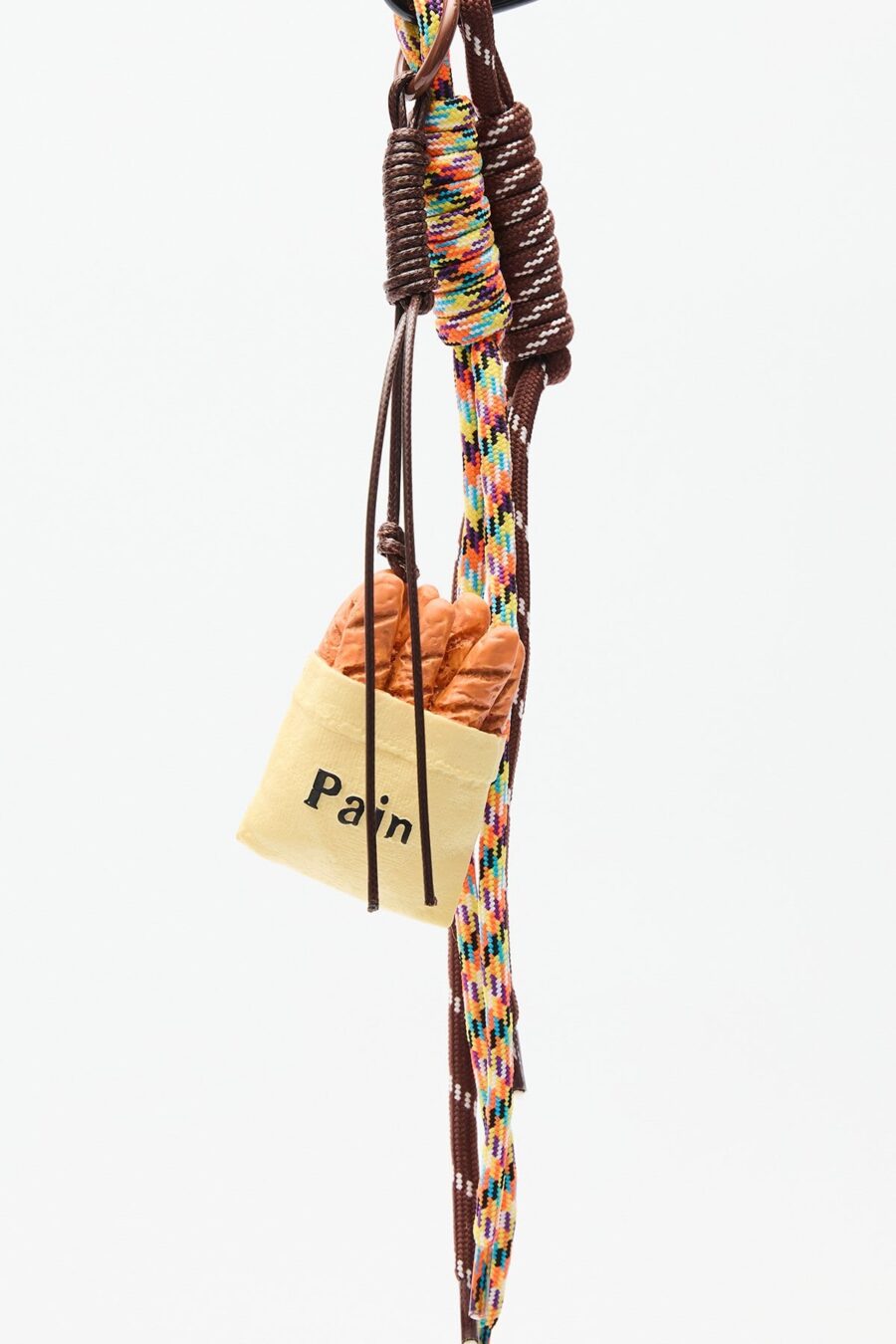 Bread bag charm keychain