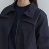 Allerli denim jacket navy blue