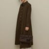 Britli linen maxi shirt brown