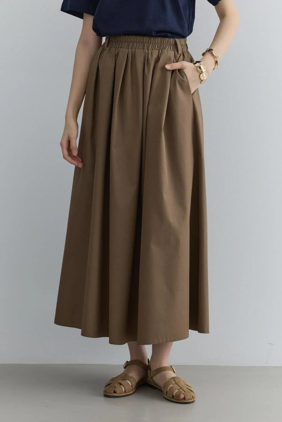 mink-pleated-skirt-lebanon-KanStore Mink pleated skirt