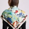 patterned-satin-shawl-gia-lebanon-kanstore Patterned satin shawl gia