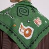 patterned-cotton-shawl-liberty-green-lebanon-kanstore Patterned cotton scarf liberty green