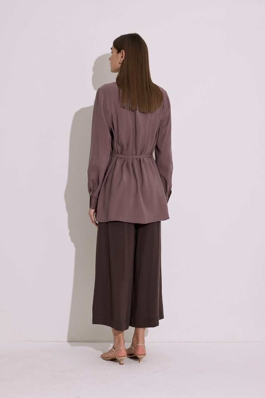 modal-belted-shirt-dried-rose-women-lebanon-kanstore Modal belted shirt dried rose