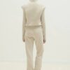 women-beige-roux-zippered-vest-tracksuit-kanstore-5-min Beige roux zippered vest tracksuit