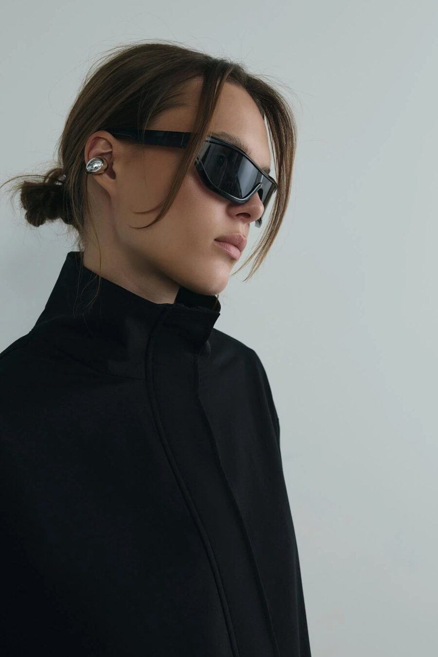 Black cavie bomber jacket