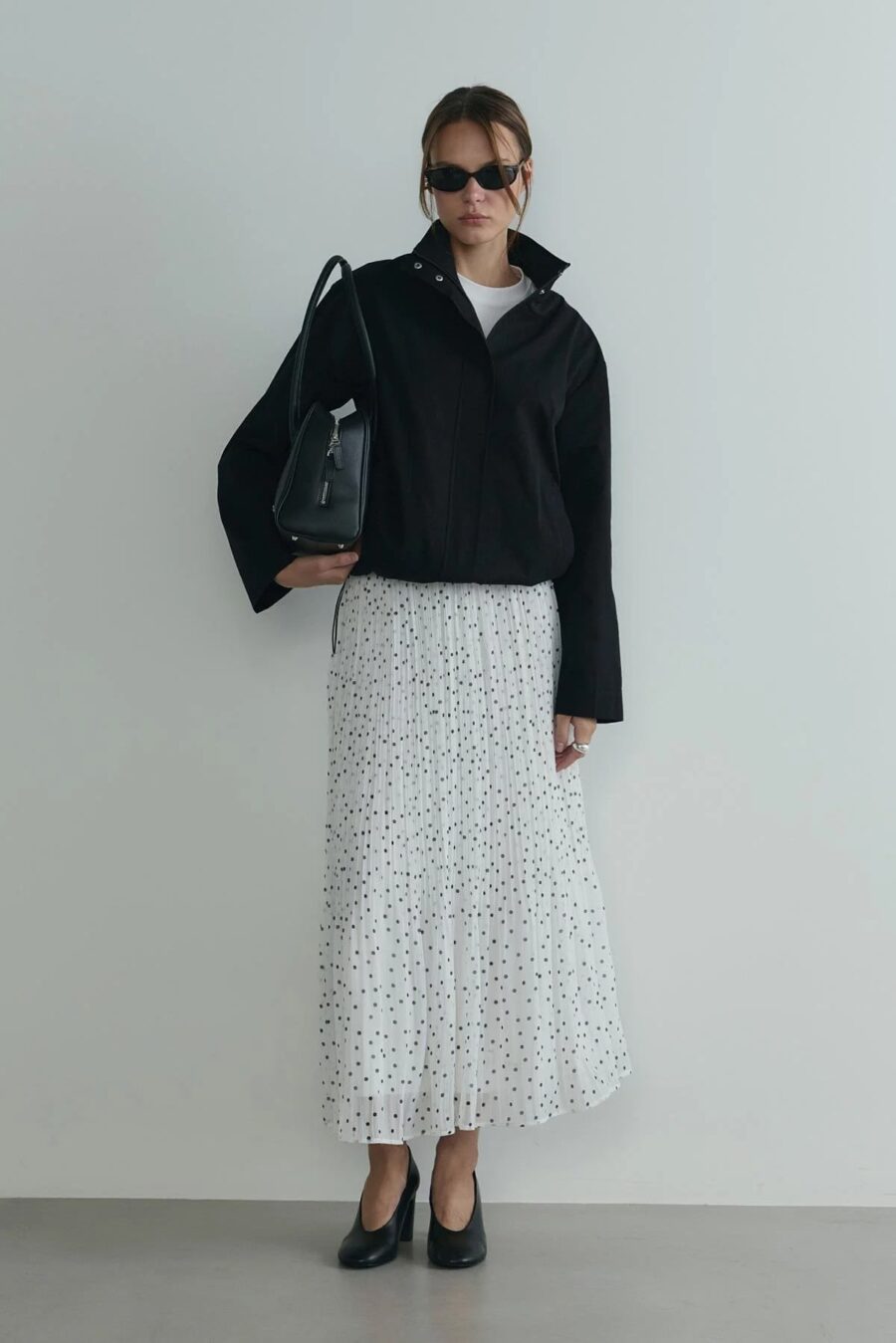 Black cavie bomber jacket