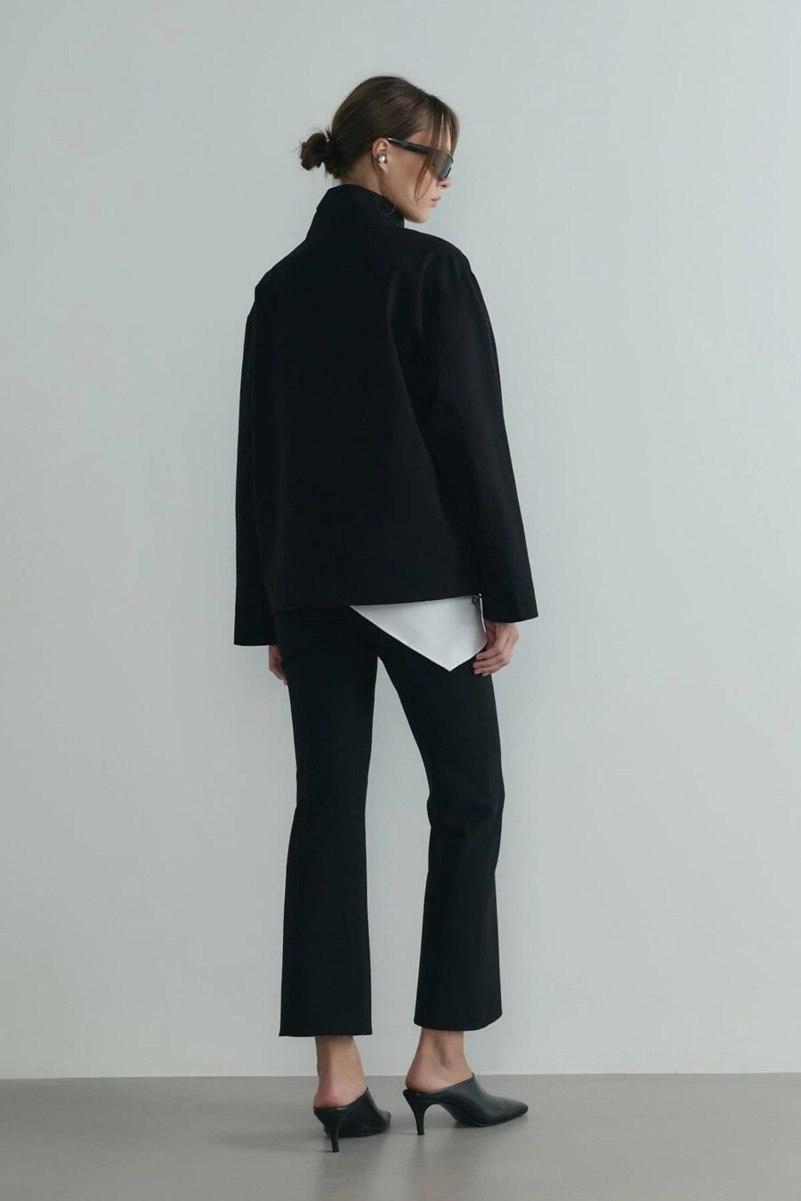 Black cavie bomber jacket