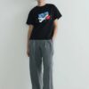 Black jetlag oversize t-shirt