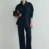 women-blue-88-oversize-denim-shirt-kanstore-4-min Blue 88 oversize denim suit