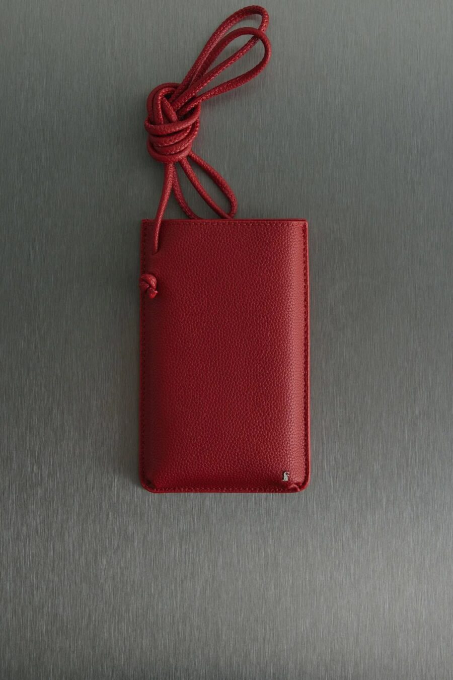 Red mia phone bag