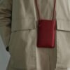 Red mia phone bag