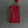 Red mia phone bag