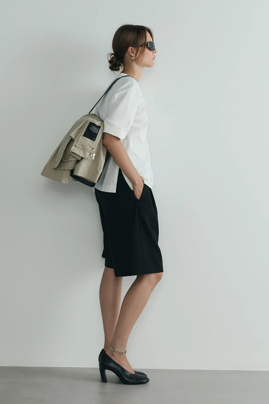 Stone cavie bomber jacket