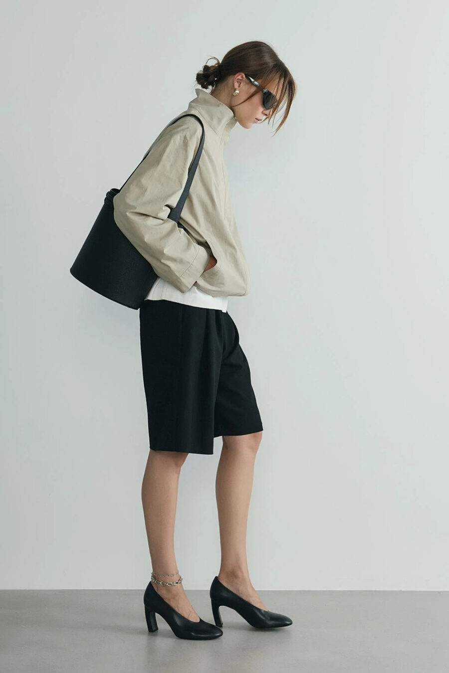 Stone cavie bomber jacket