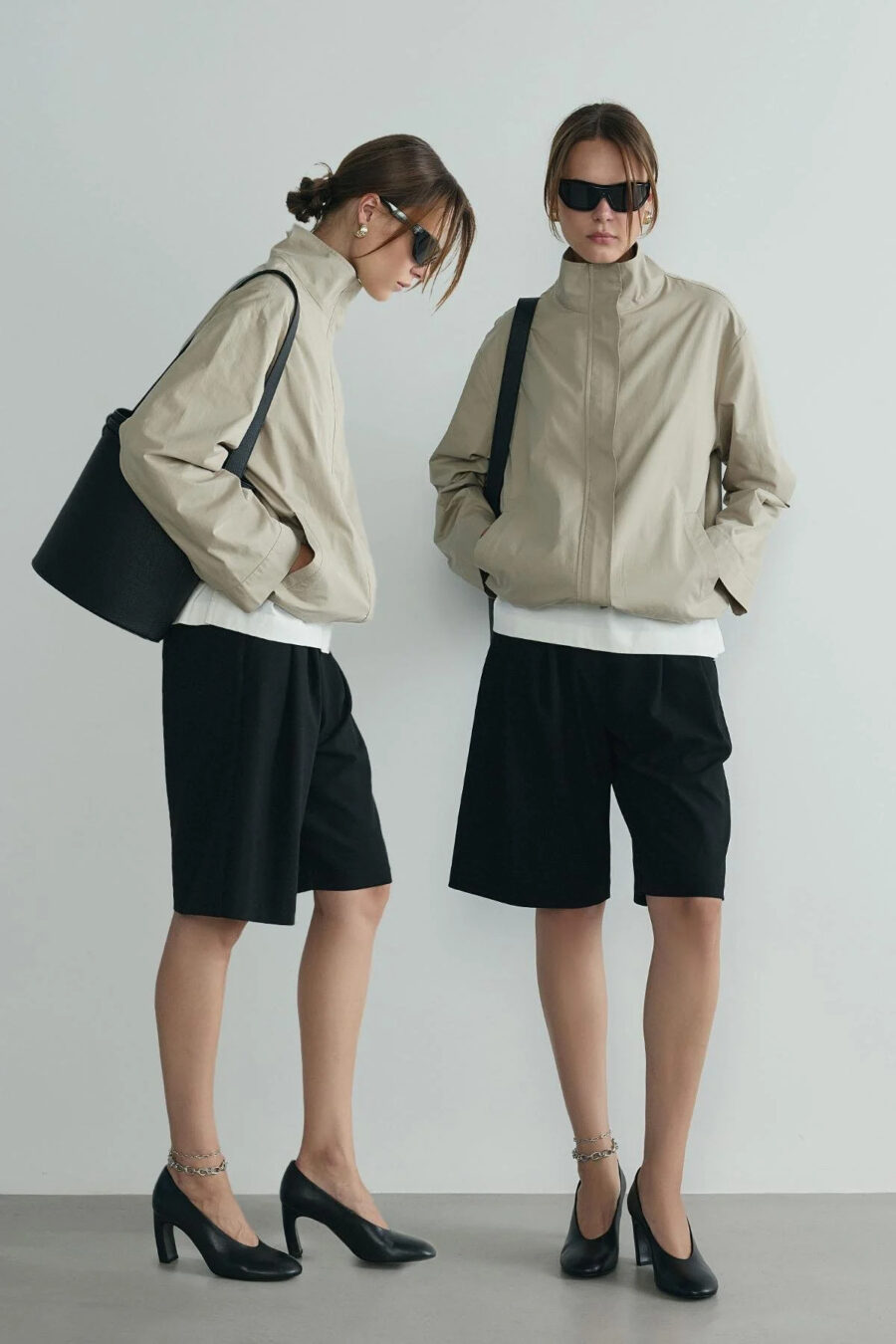 Stone cavie bomber jacket