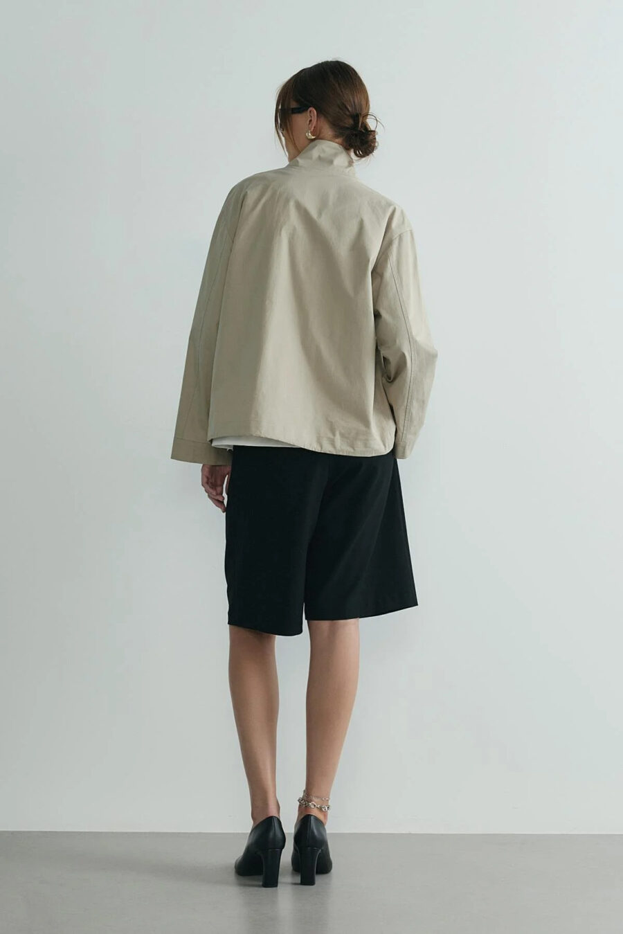 Stone cavie bomber jacket