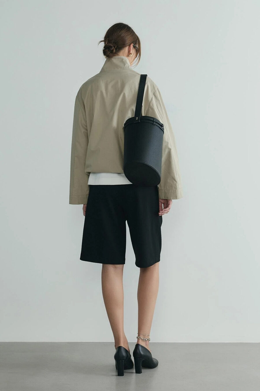 Stone cavie bomber jacket