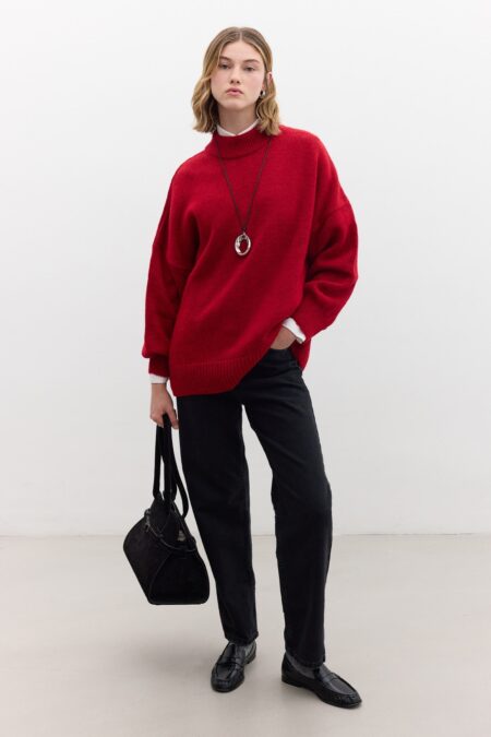 Ella sweater red