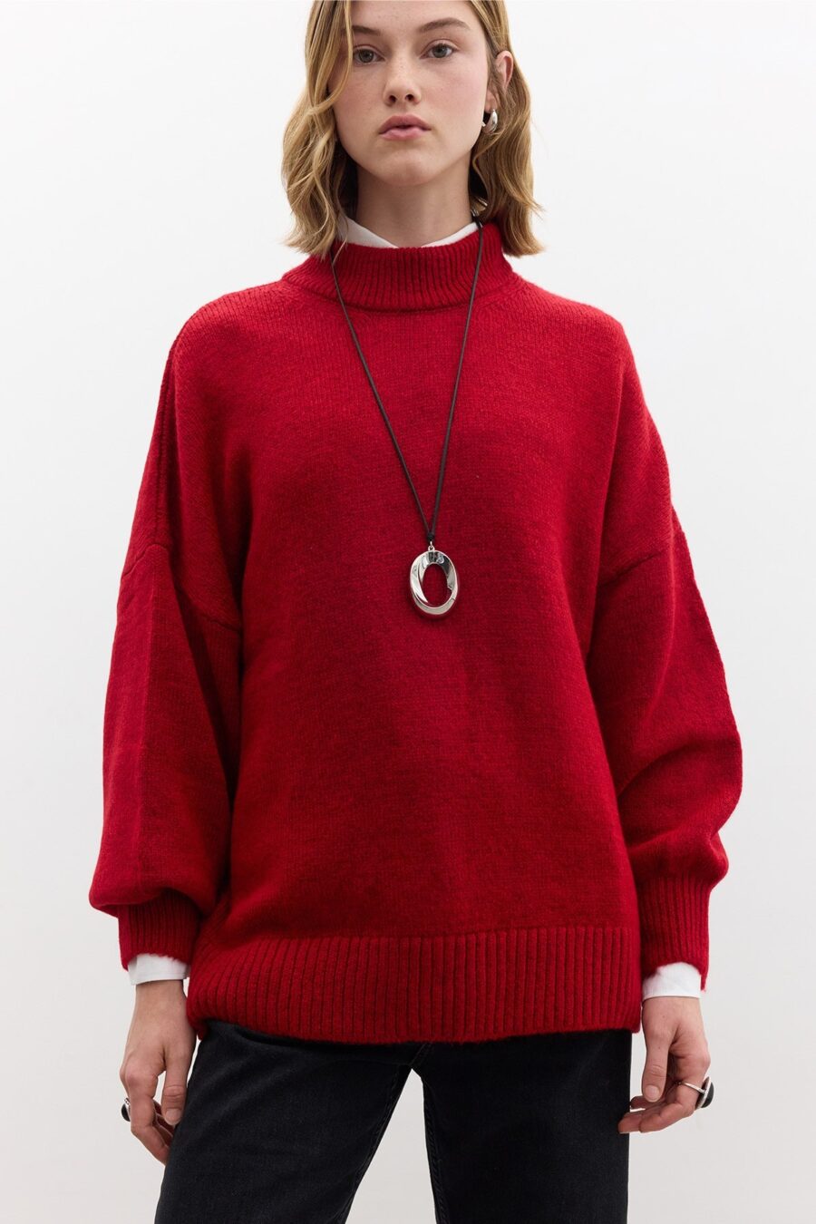 Ella sweater red