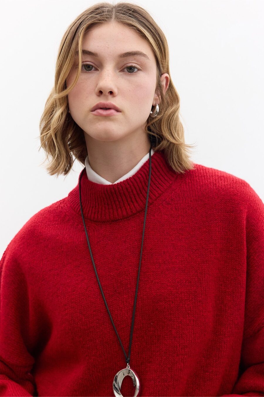 Ella sweater red