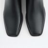 black-square-toe-elastic-boots-kanstore-5-min Black square-toe elastic boots
